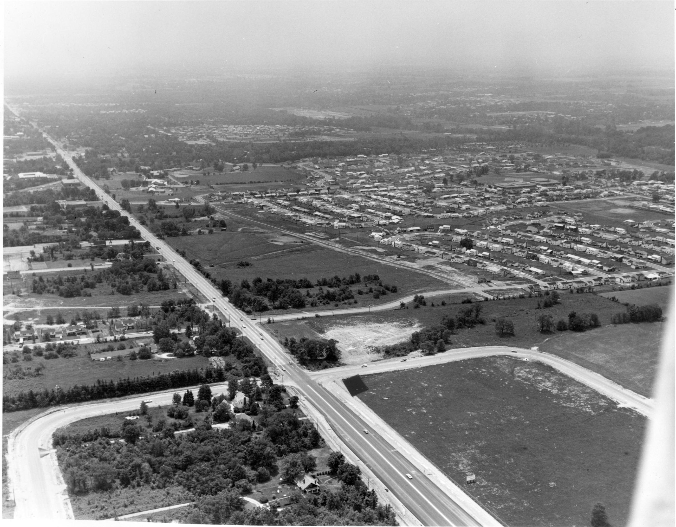Aerial View of High Street (Rt. 23)