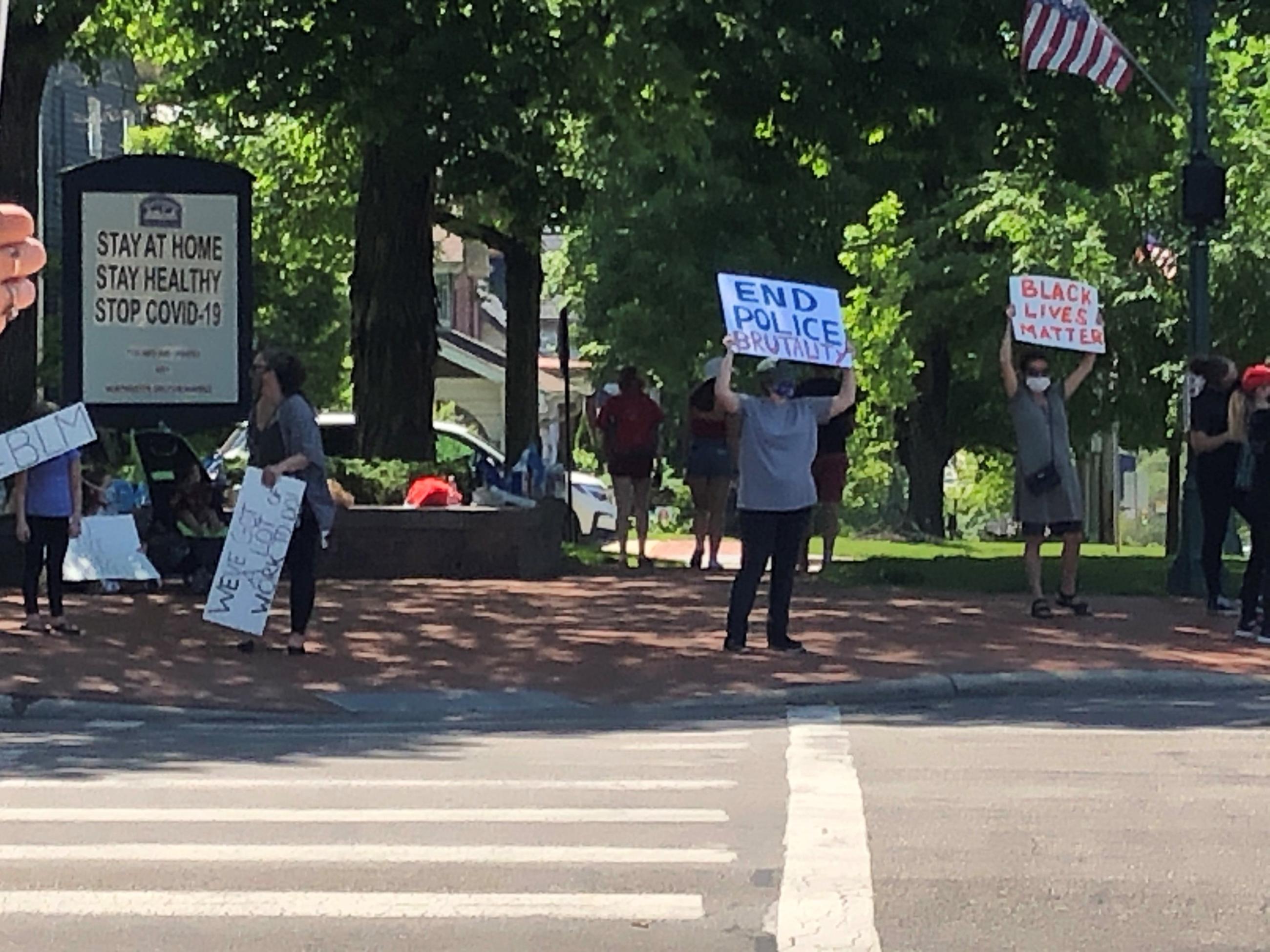 Black Lives Matter Protest at 161 and High Street, June 2, 2020