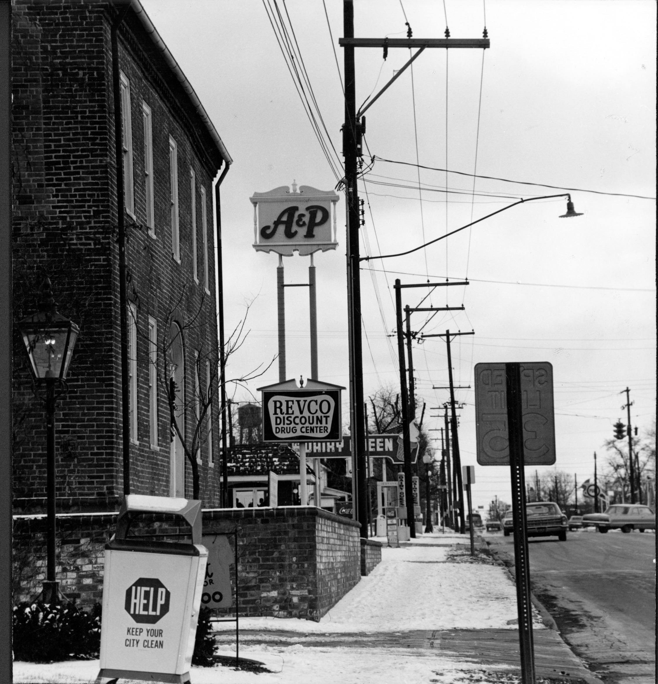 Facade of Orange Johnson House