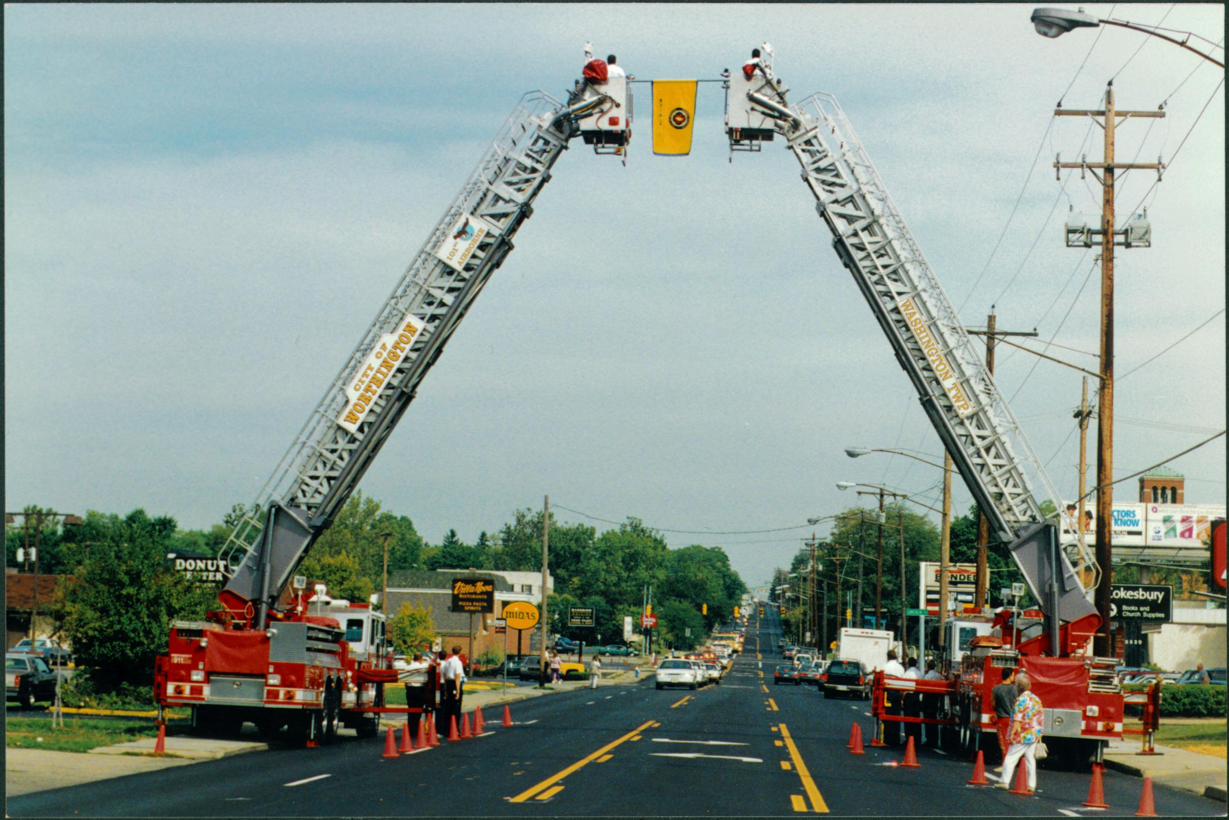 Fire Chief Funeral Procession