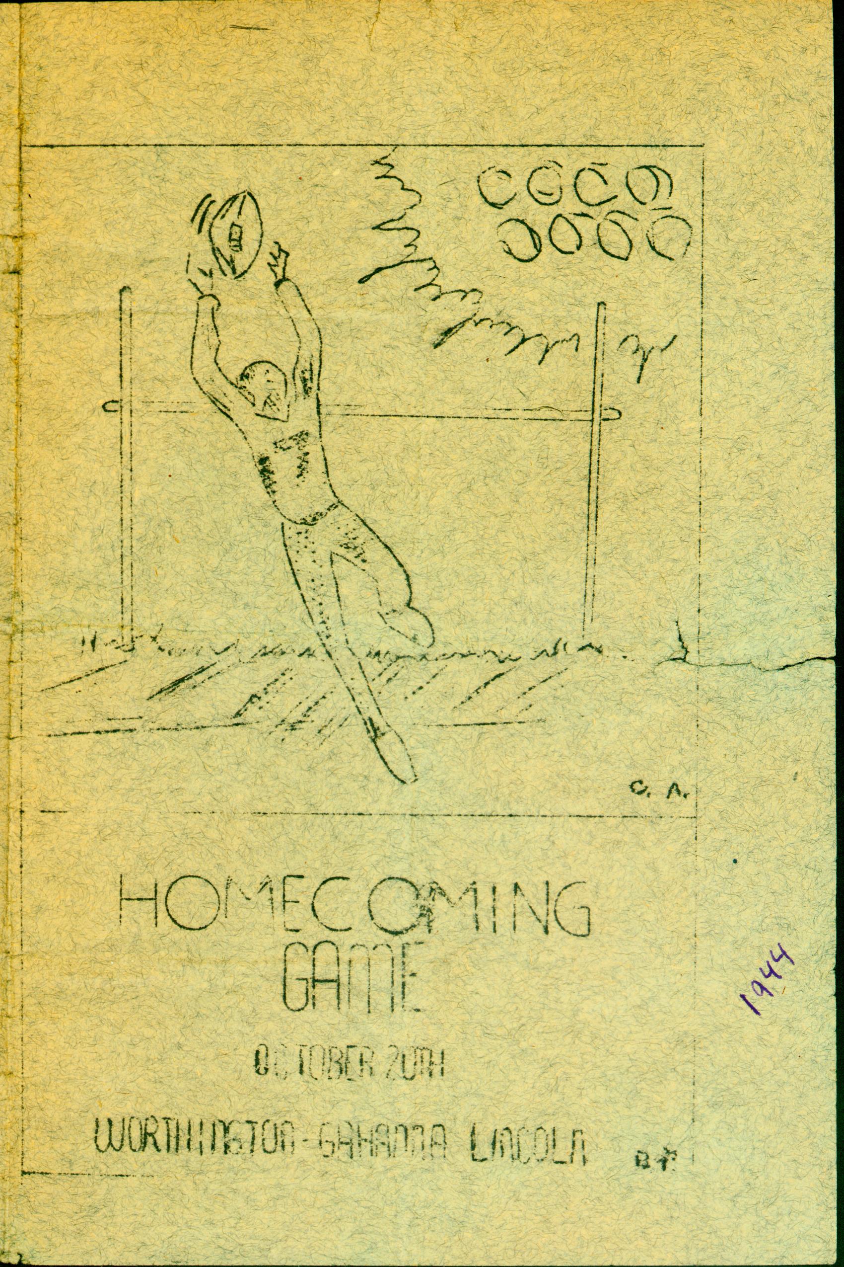 Football Program and Ticket