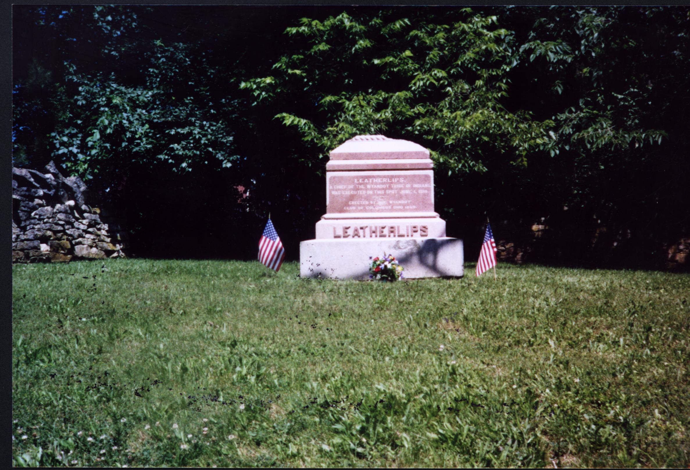 Leatherlips Monument