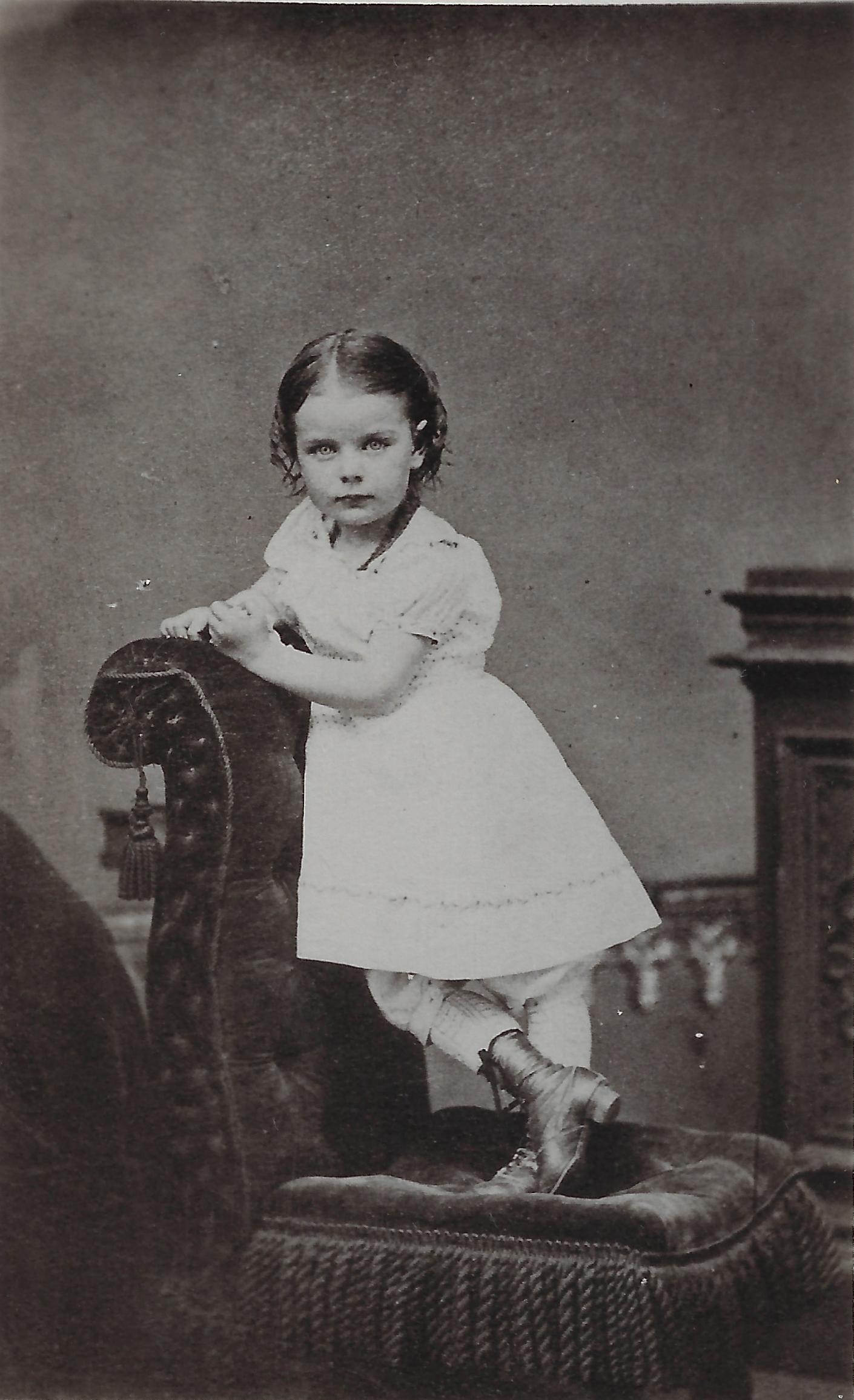 Photograph of Mary Comstock Griswold as Young Girl