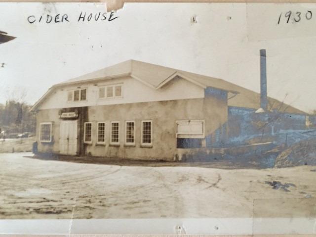 Photograph of the Cider House on the Brown Fruit Farm