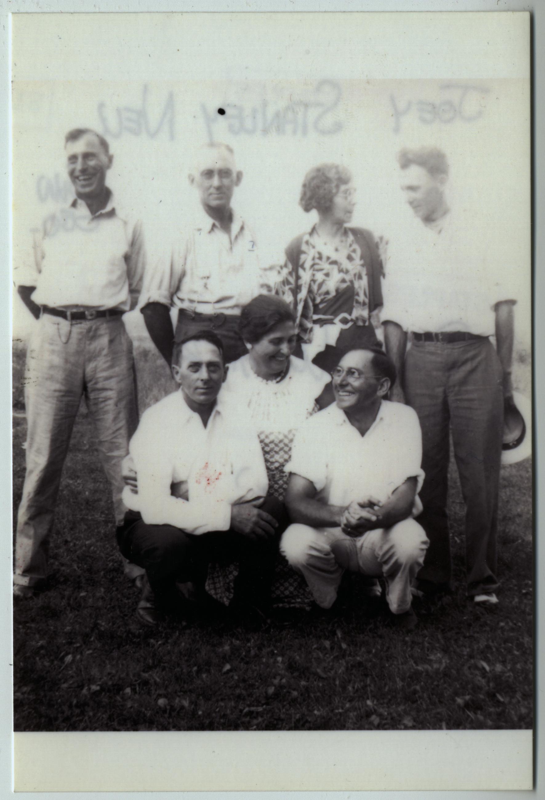 Photograph of the Snouffer Family in the 1930s