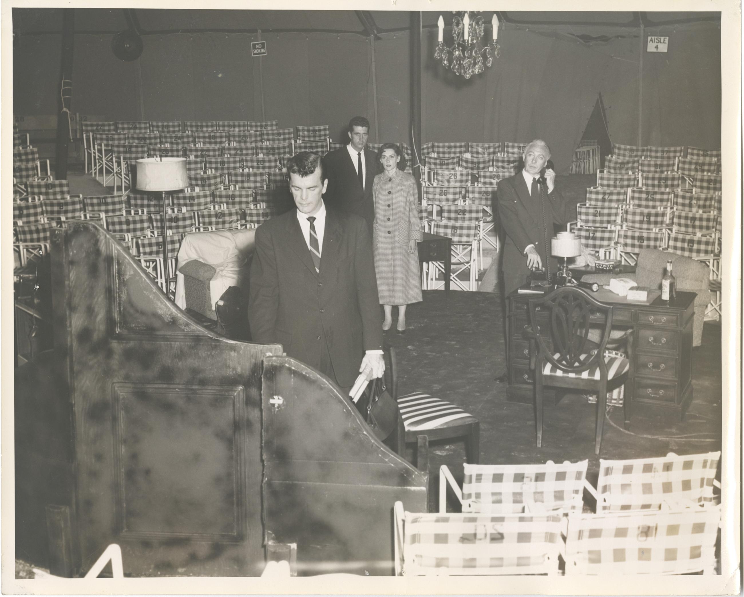 Publicity Photograph for Playhouse on the Green Production of "Dial M for Murder"