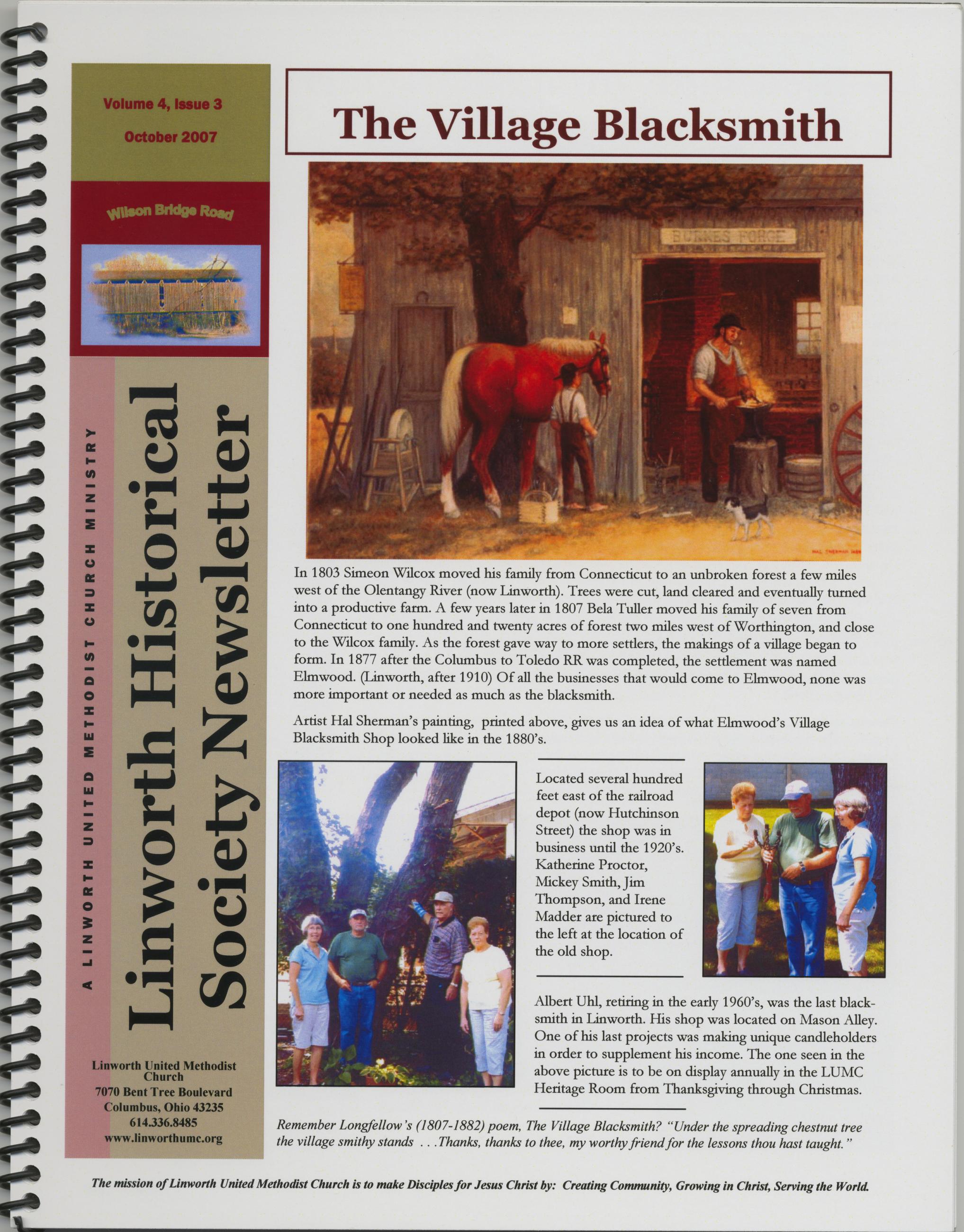 The Village Blacksmith