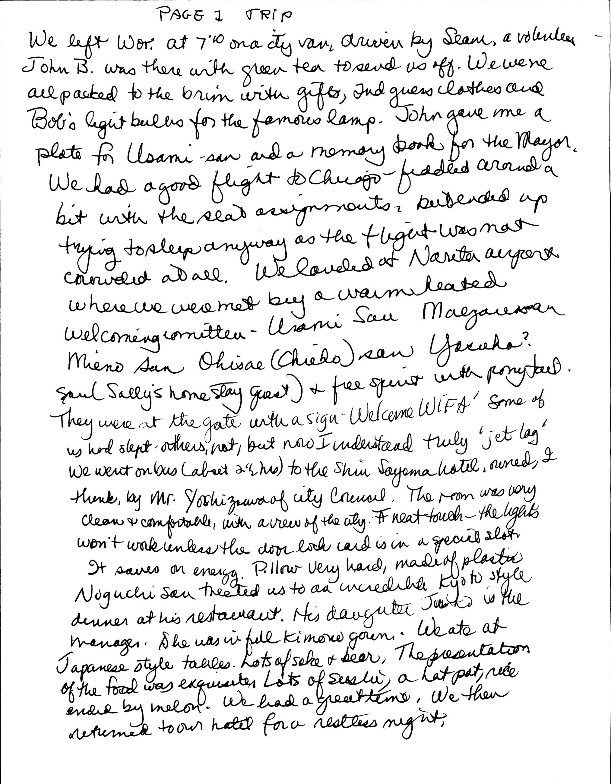 WIFA Visit to Sayama City, Japan