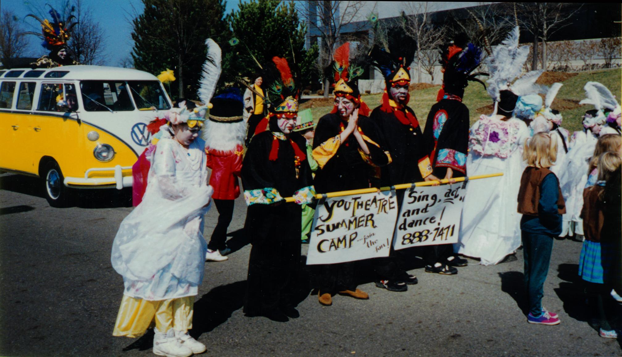 Worthington Civic Ballet Dancers in Parade