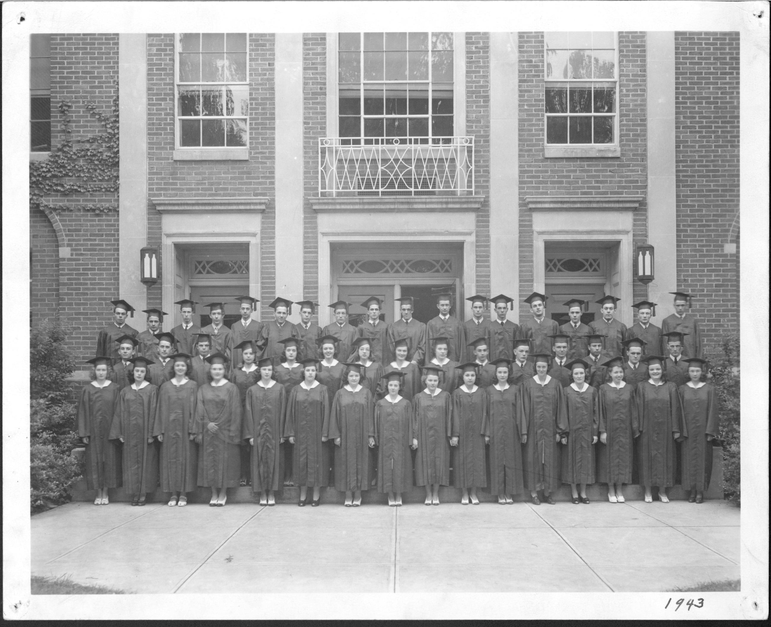 Worthington High School Graduating Class Picture