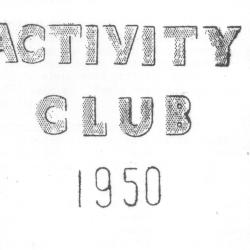 Activity Club 1950