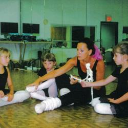 Barbara Burrows and Students