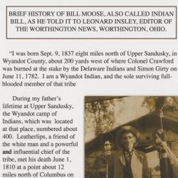 Brief History of Bill Moose