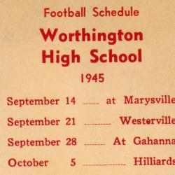 Football Schedule