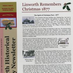 Linworth Remembers Christmas 1877