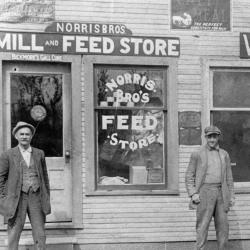 Norris Bros. Mill and Feed Store & F. M. Sharp Veterinarian