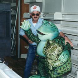 Northwest Library Story Garden characters Frog and Toad