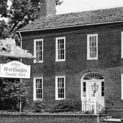 Orange Johnson House and Village Marker