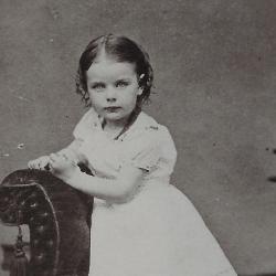 Photograph of Mary Comstock Griswold as Young Girl