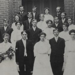 Photograph of Worthington High School Class of 1906