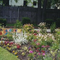 Photograph of the Storybook Garden at Northwest Library