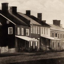 Photograph of the West Side of High Street, Circa 1850