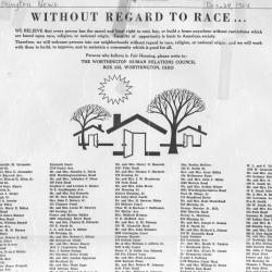 Worthington Human Relations Council Advertisement