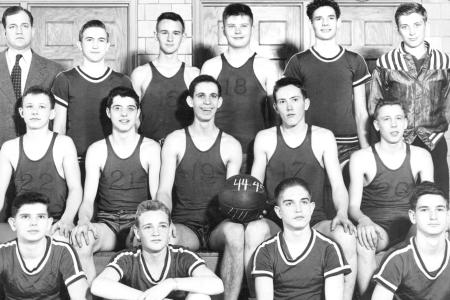 1944-1945 Reserve Basketball Squad