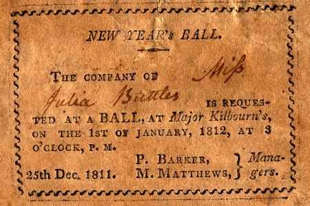 New Year's Eve Ball Invitation