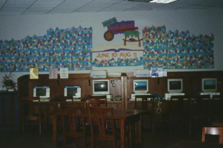 Photograph of Northwest Library Patron Computers