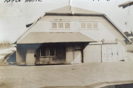 Photograph of the Apple House Exterior at the Brown Fruit Farm