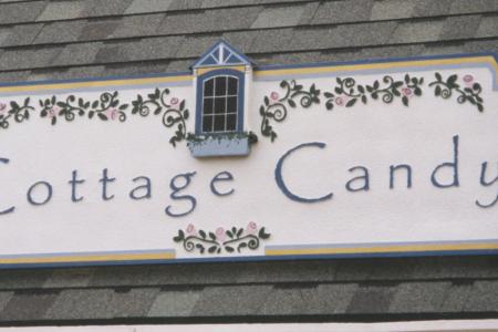 Sign for Cottage Candy